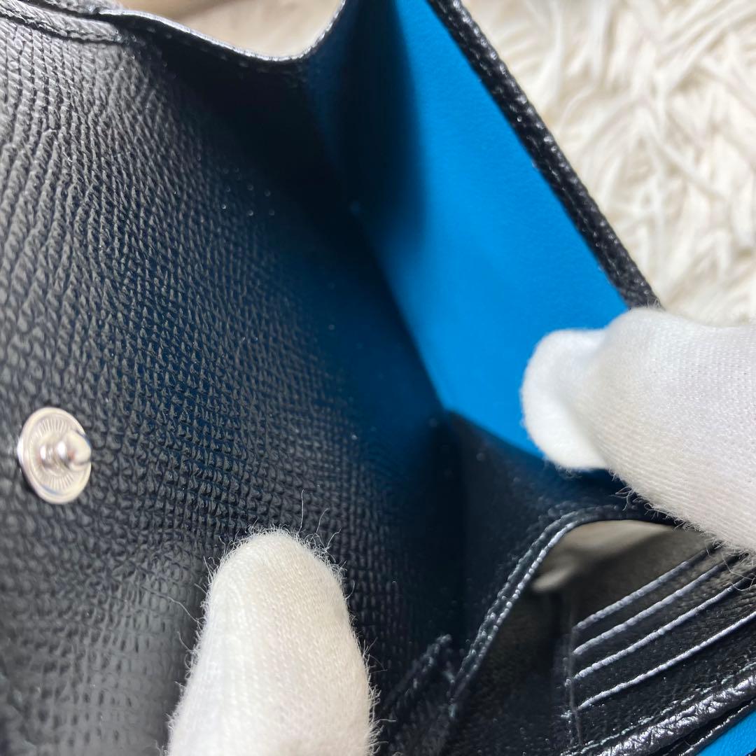 【未使用】ブルガリ 折り財布 ビーゼロワン レザーブラック IC搭載