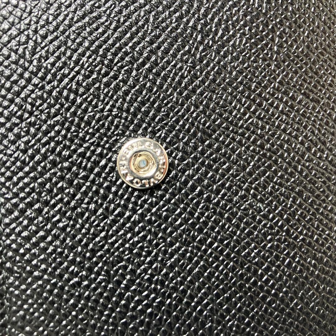 【未使用】ブルガリ 折り財布 ビーゼロワン レザーブラック IC搭載