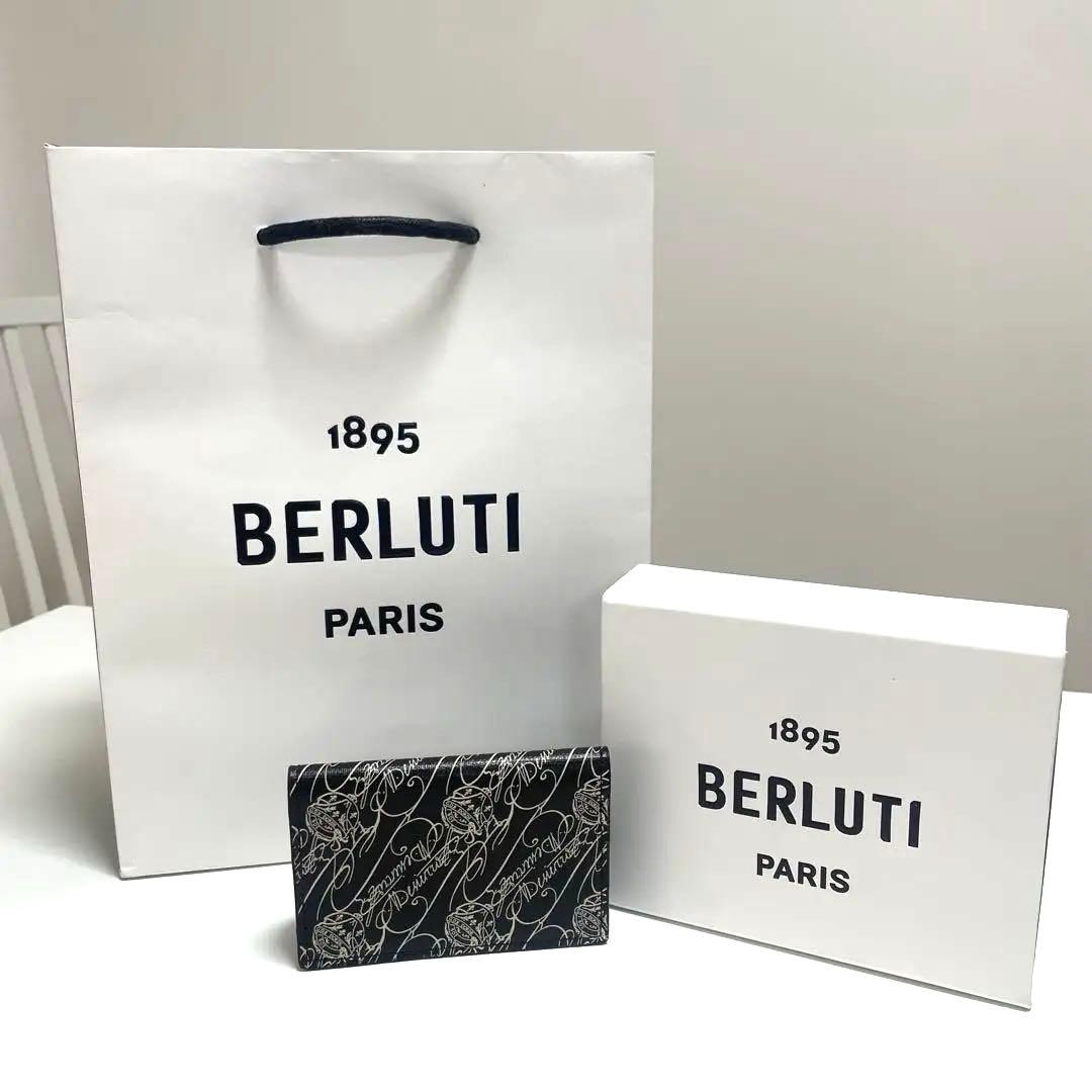 Berluti インブイア トワル・マルブフ カードホルダー