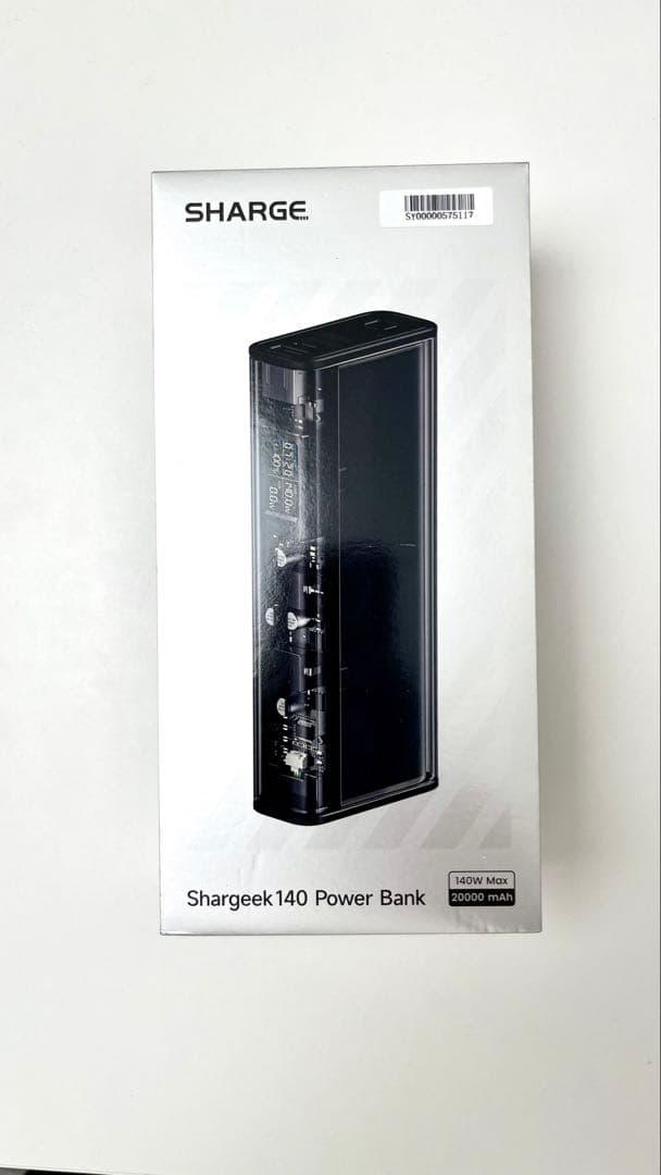 スマホアクセサリー SHARGE Shargeek 140 Power Bank 20000mAh