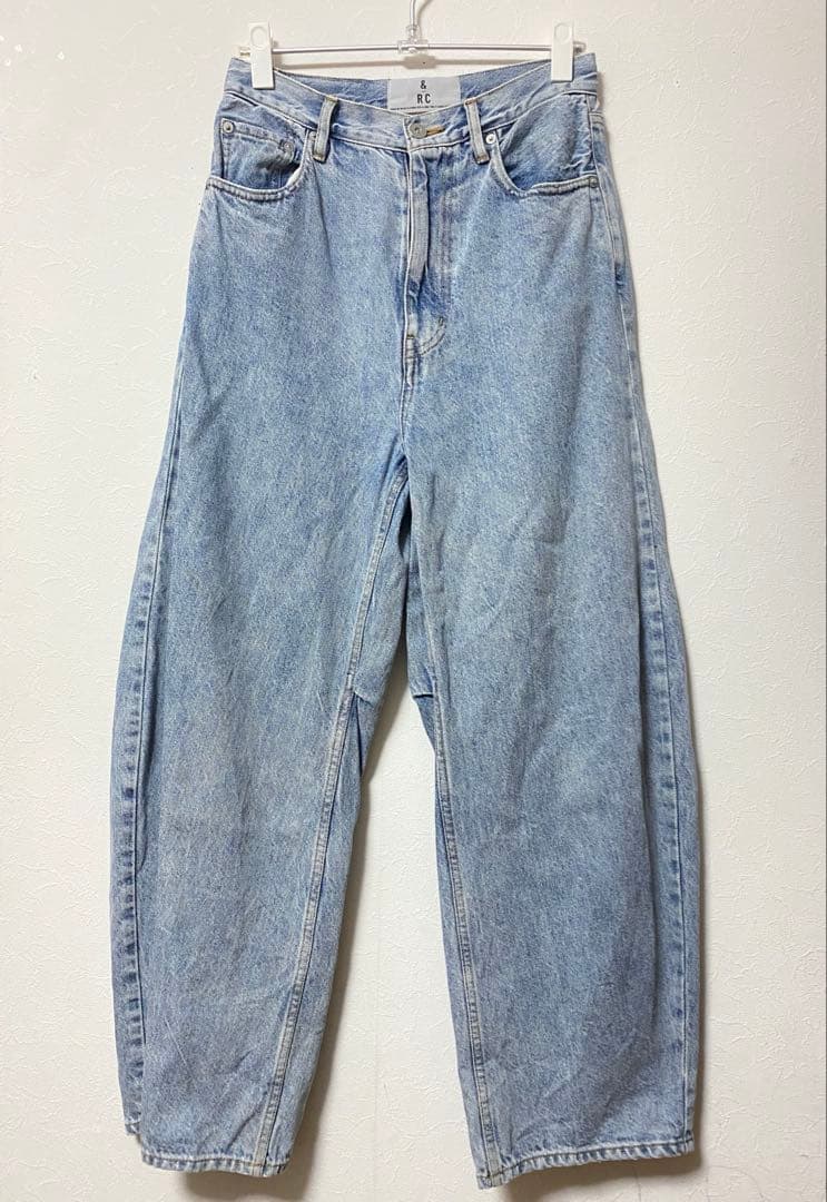 Curensology カーヴィーデニムパンツ サイズ38 ブルー