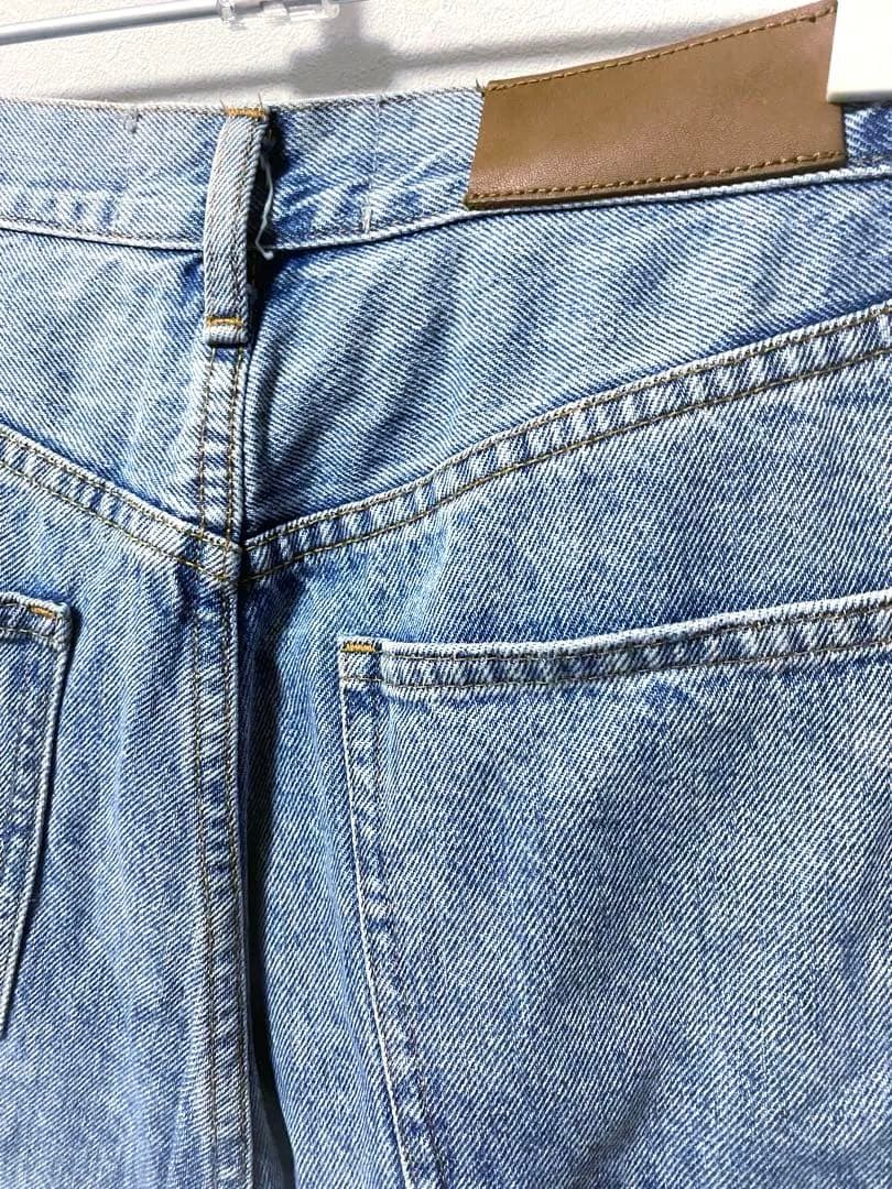 Curensology カーヴィーデニムパンツ サイズ38 ブルー
