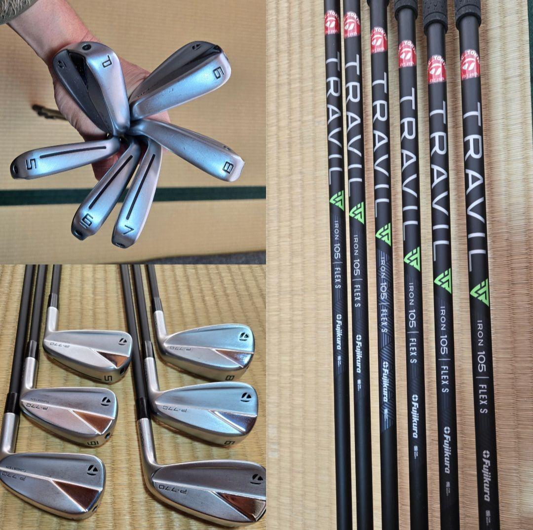 テーラーメイド　P770アイアン　TRAVIL105S