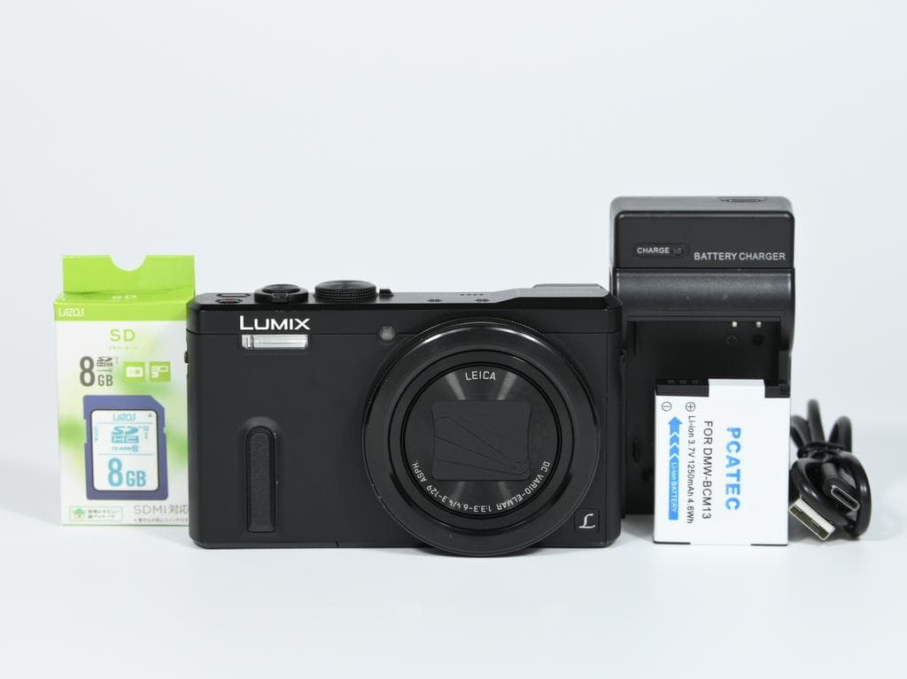 【美品】パナソニック　Panasonic LUMIX DMC-TZ60 ブラック
