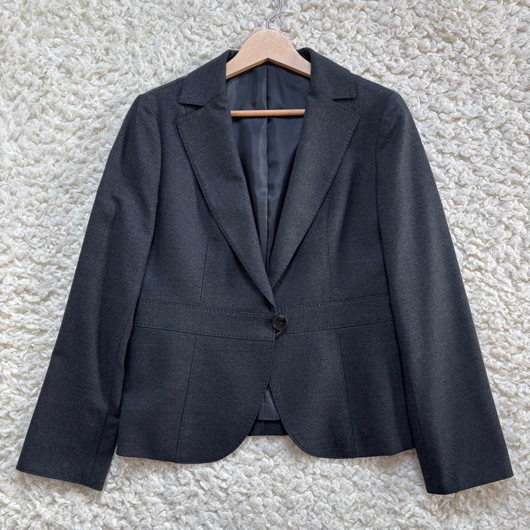 未使用 NEW YORKER スーツ 3点セット 1B グレー サイズ11