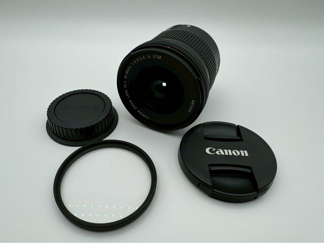 ☆極上美品【Canon】EF-S 10-18mm F4.5-5.6 IS STM