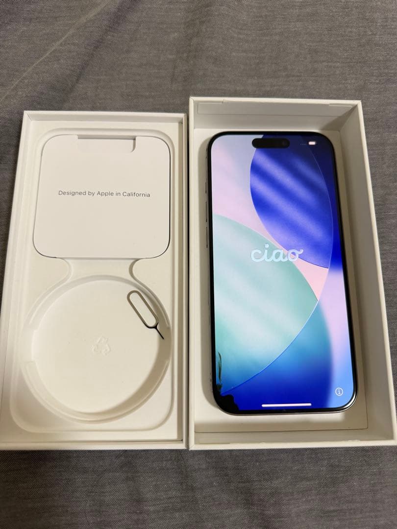 Apple iPhone 15 Pro ナチュラルチタニウム　256GB