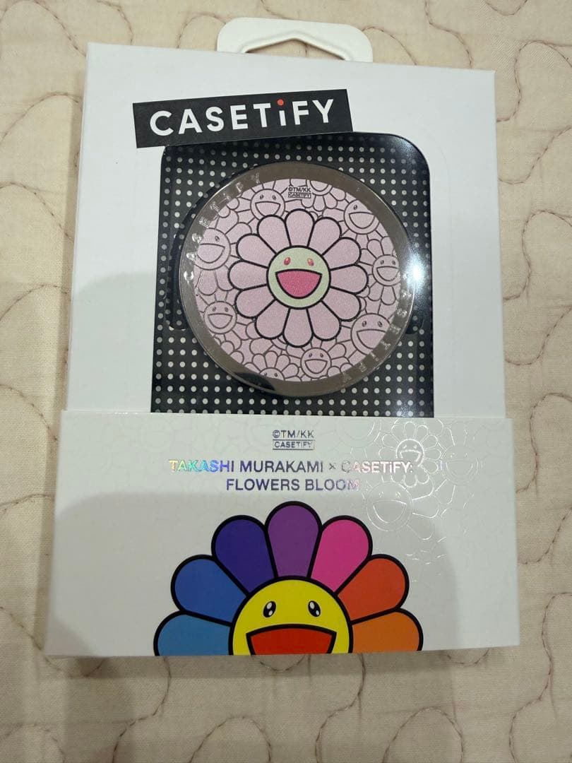casetify 村上隆　グリップスタンド ピンク ポップアップ限定