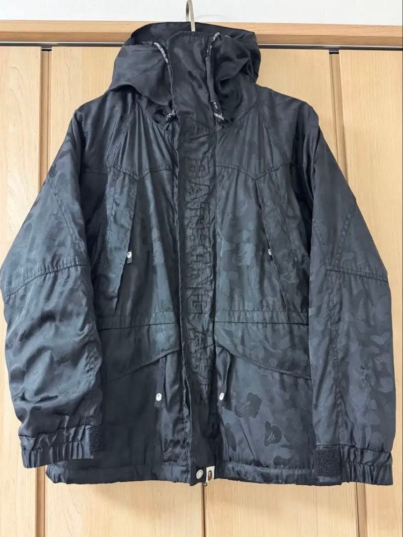 A BATHING APE CAMO JACKET 迷彩 スノボ ジャケット