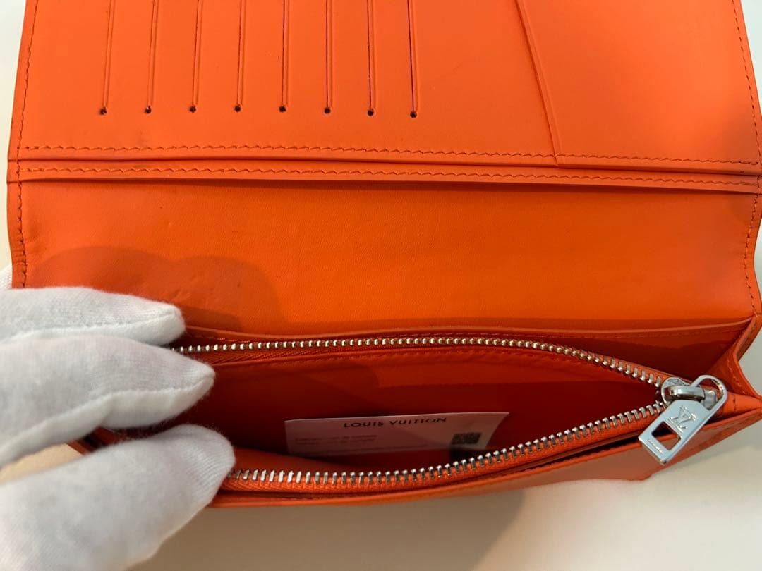 LOUIS VUITTON オレンジ 長財布