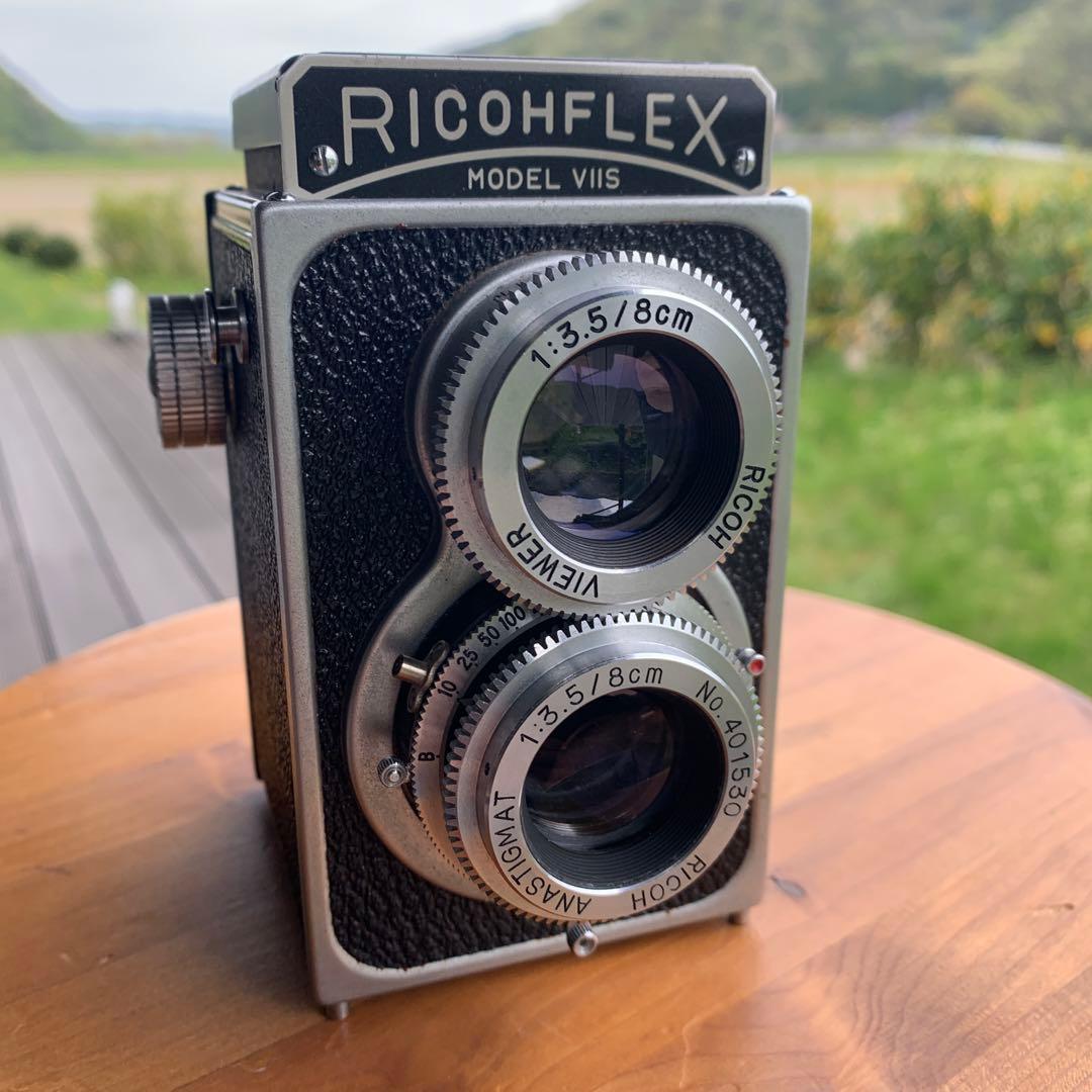 【整備済】RICOH FLEX Ⅶs 二眼レフ 作例有り