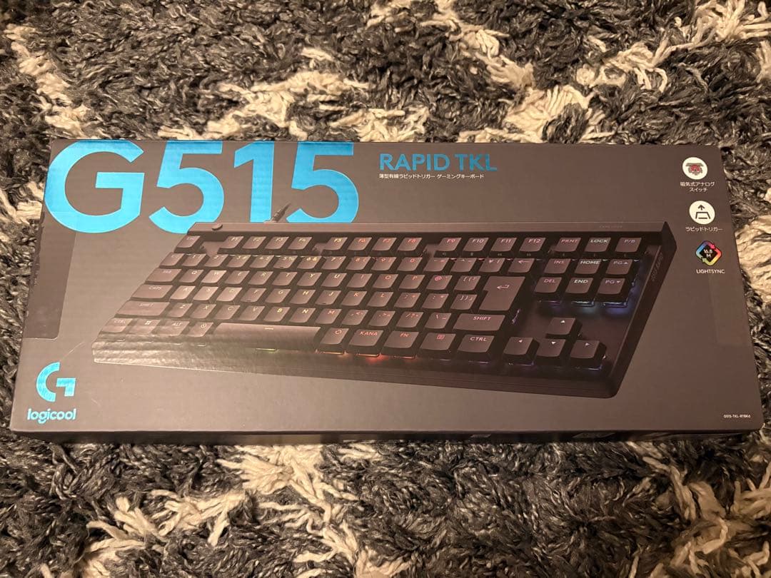 未使用品　logicool g ラピッドトリガー g515 rapid tkl