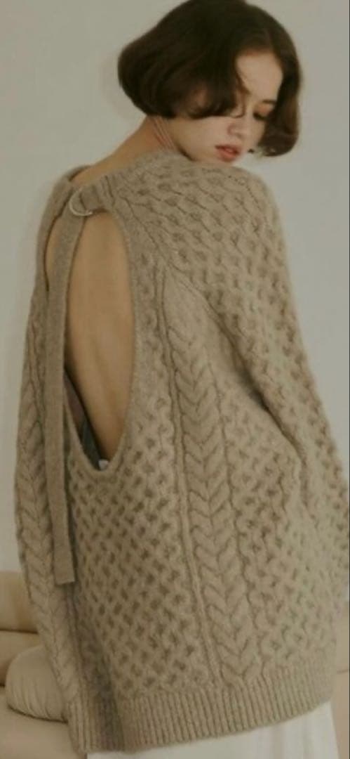 完売品！美品☆ノートルエモア☆NOTRE amor 長袖セーター