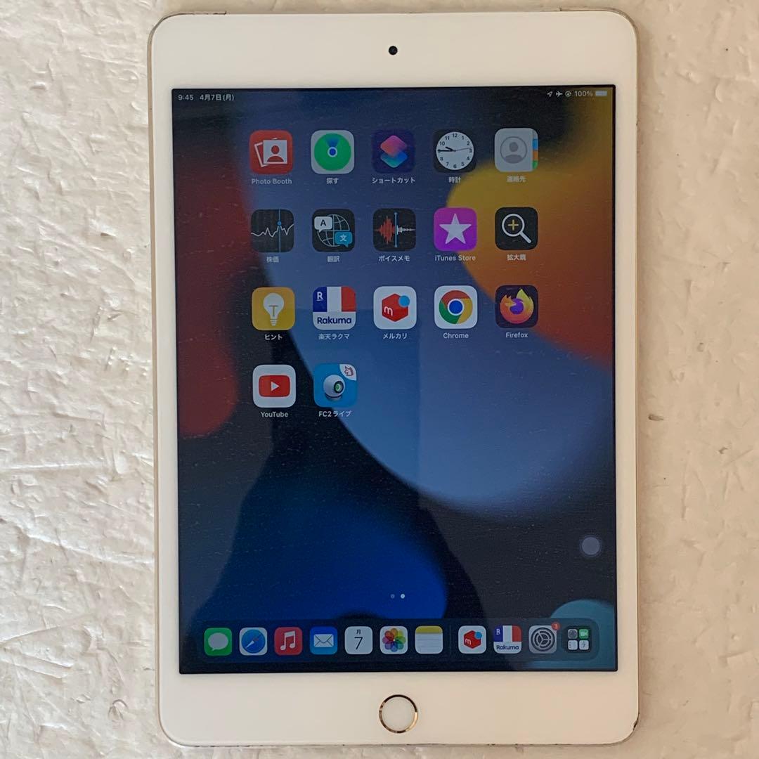 ジャンク Apple iPad mini4 128GB docomo