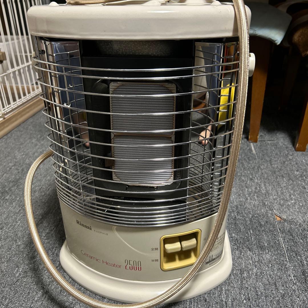 リンナイガスストーブR-652PMSI-402 セラミックヒーター 2500W