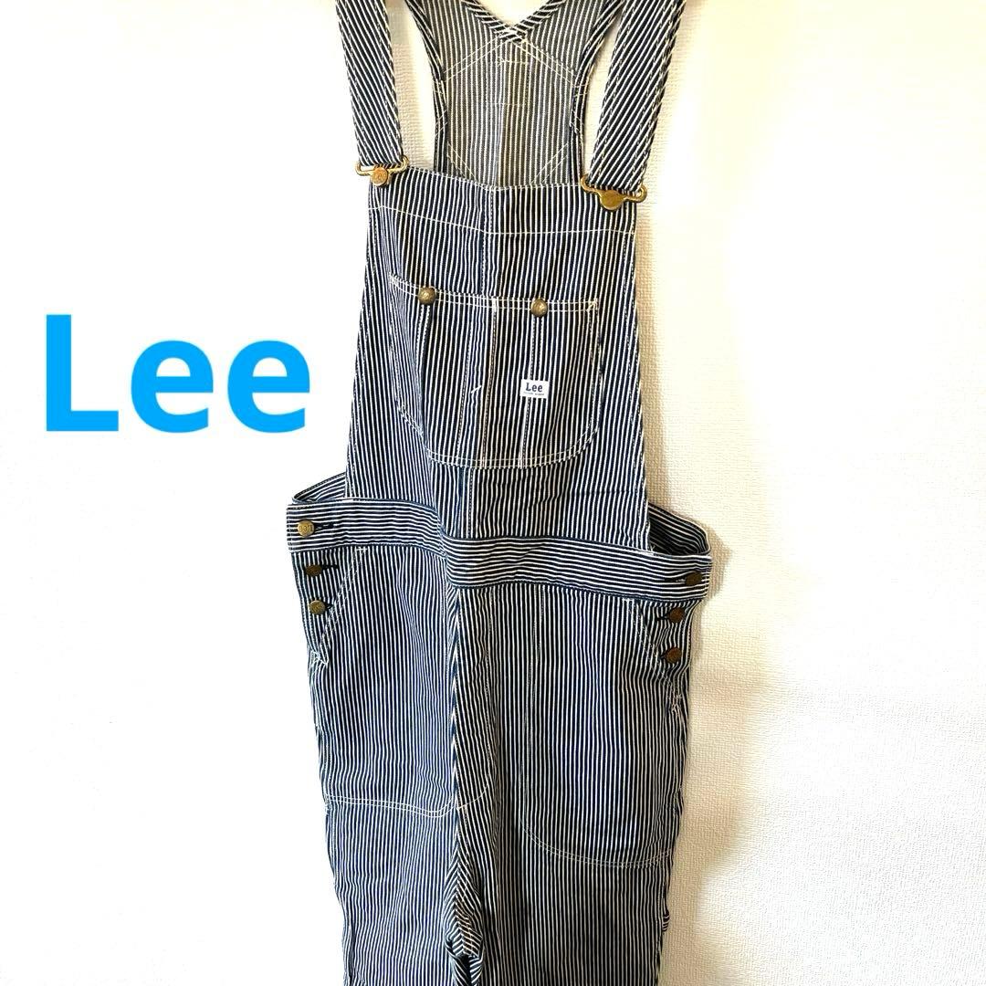 【美品】LEE リー　デニムオーバーオール　XL