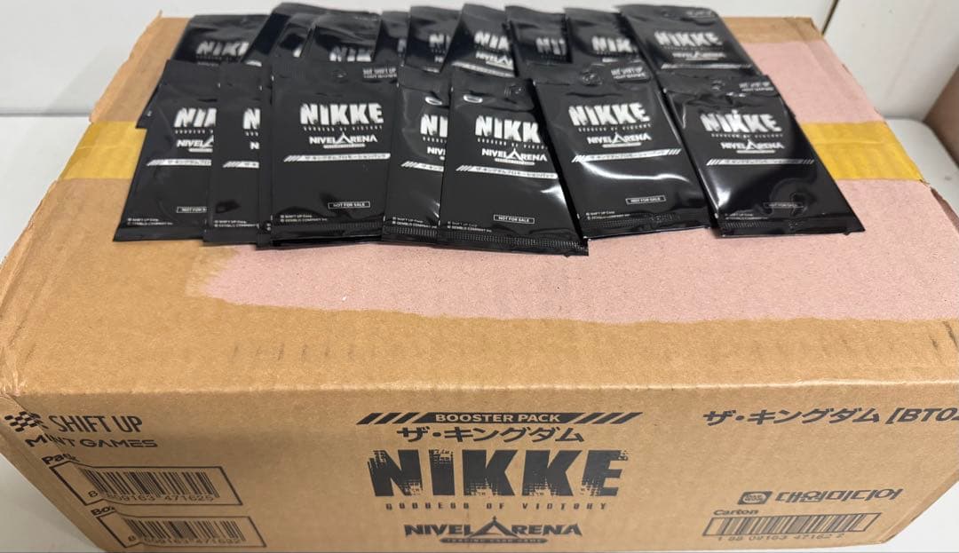 NIKKE ニベルアリーナ ザ・キングダム1カートンプロモ24パック付き　新品