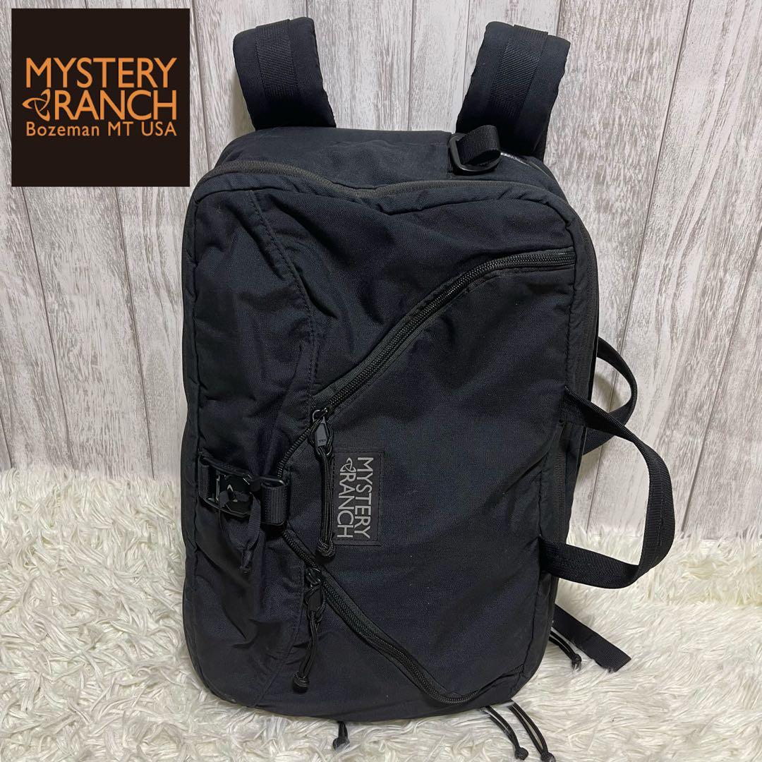 古着◎おこめちゃん　ミステリーランチ ブリーフケース 22L 黒