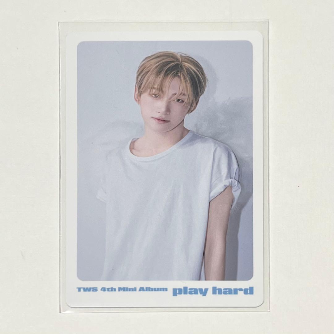 TWS ジフン playhard タワレコ お渡し会 トレカ