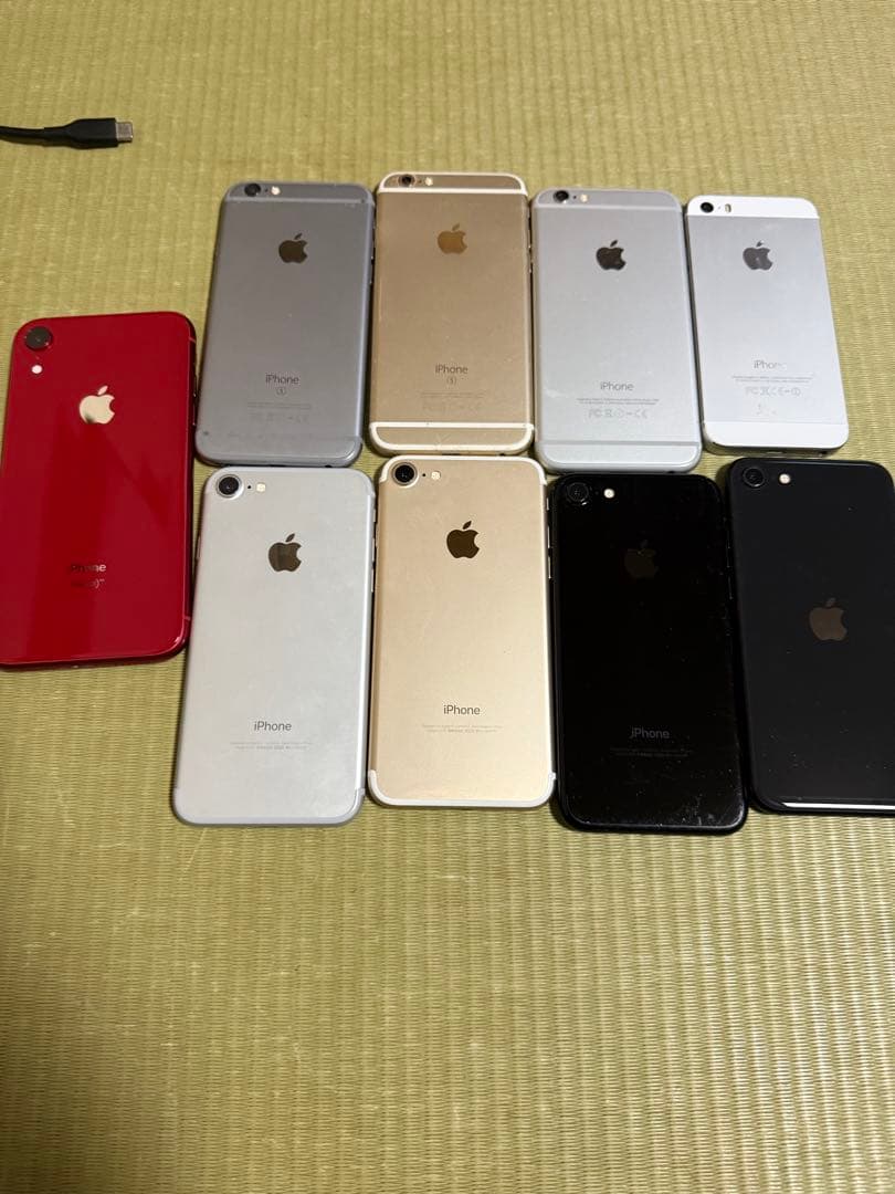 S*i様 iPhone セット 9台 部品取り