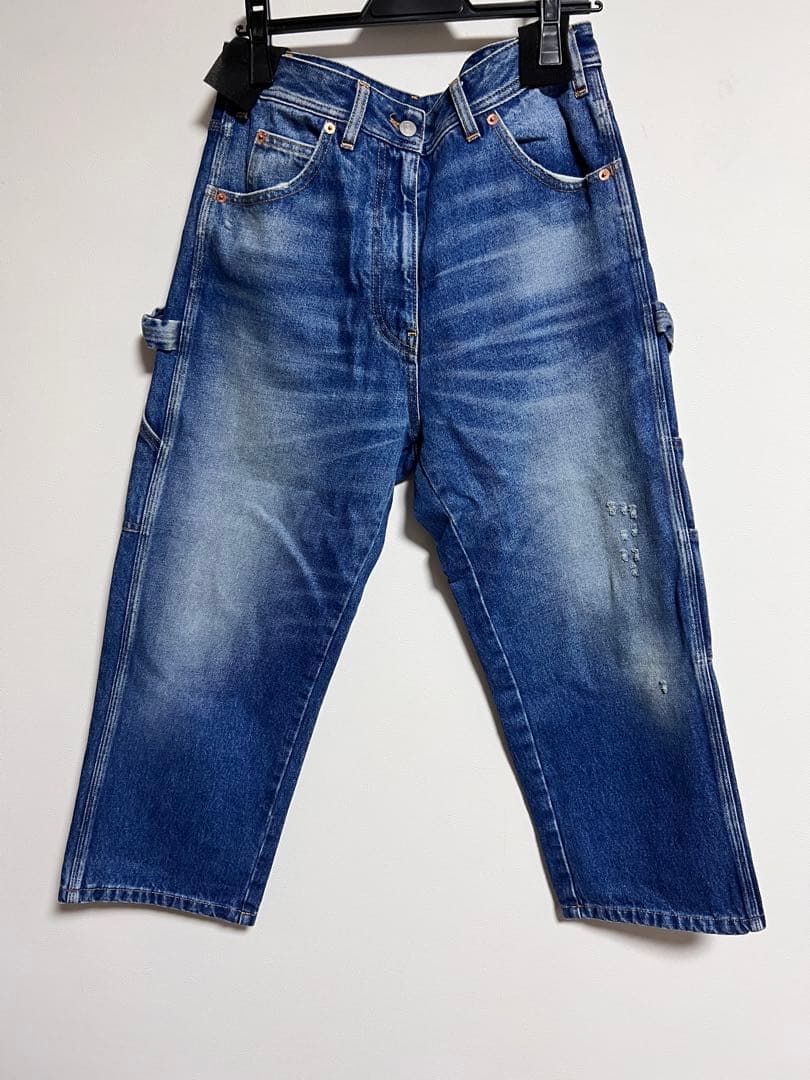 MM6 デニム　ペインターパンツ