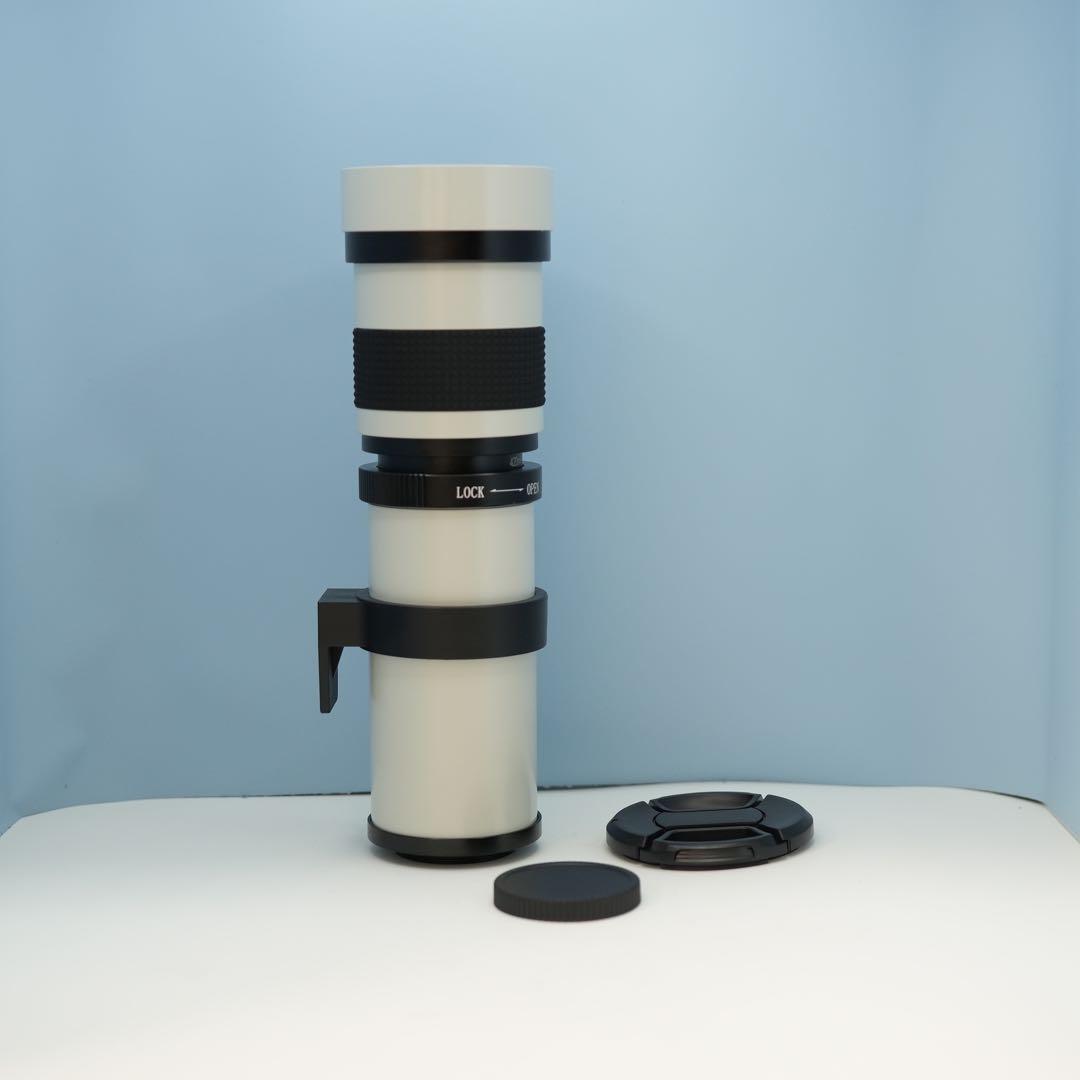 VARI Canon EFマウント用420-800mm超望遠レンズ新品(白)