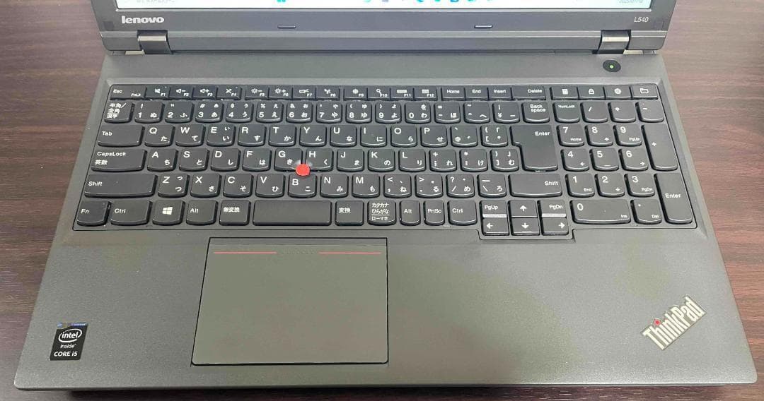 Win11搭載 ThinkPad L540 メモリ8GB 新品SSD256GB