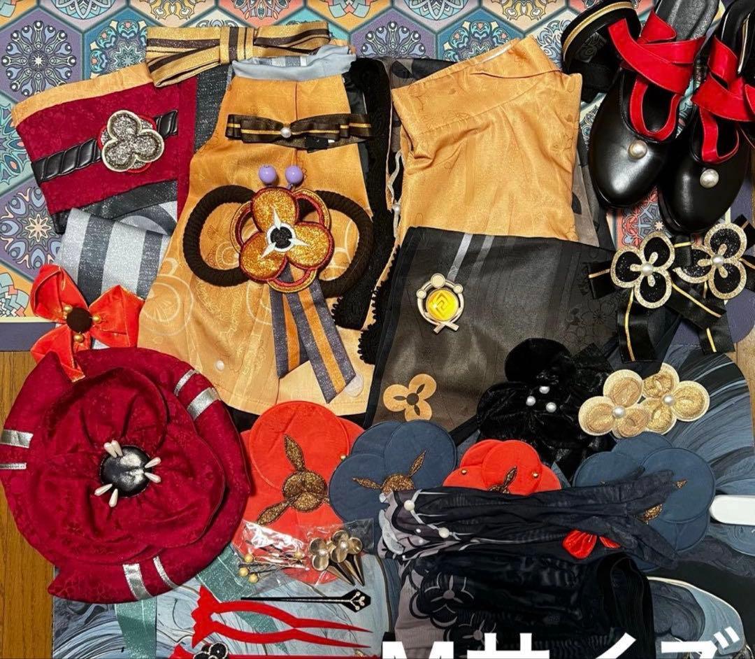 原神　千織　コスプレ衣装 靴付き 三分妄想