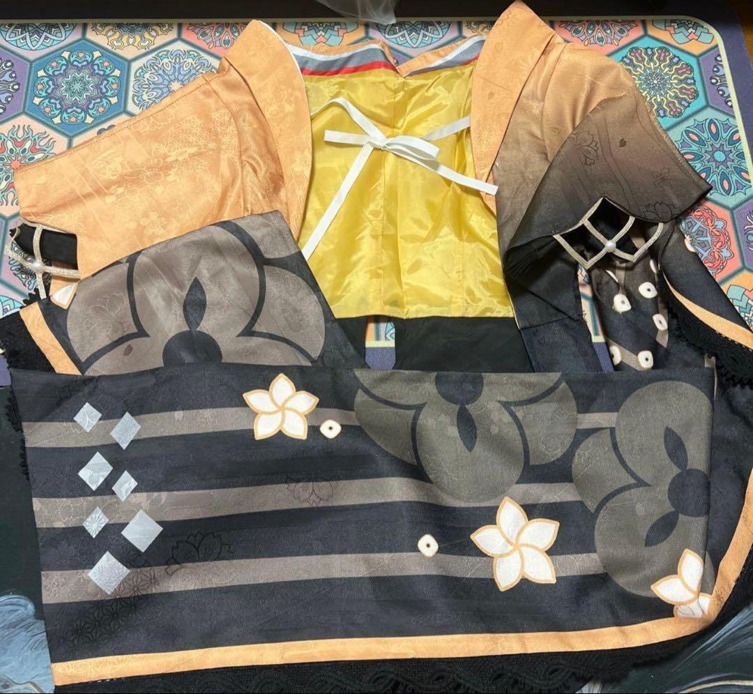 原神　千織　コスプレ衣装 靴付き 三分妄想