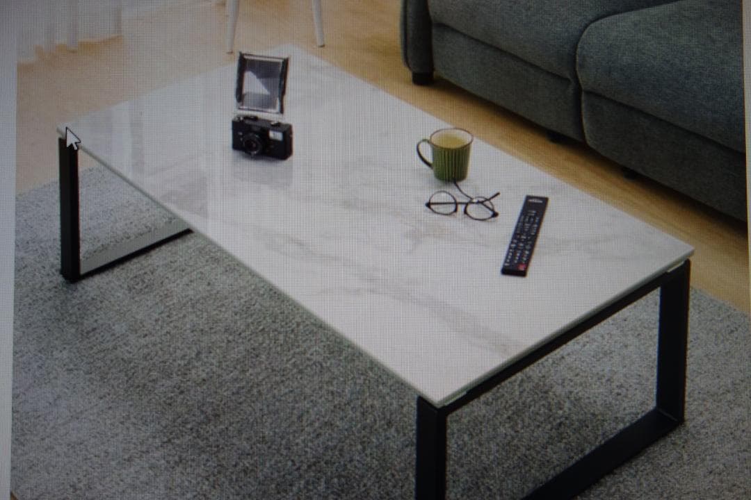 ニトリ　センターテーブルセーラル120　セラミック