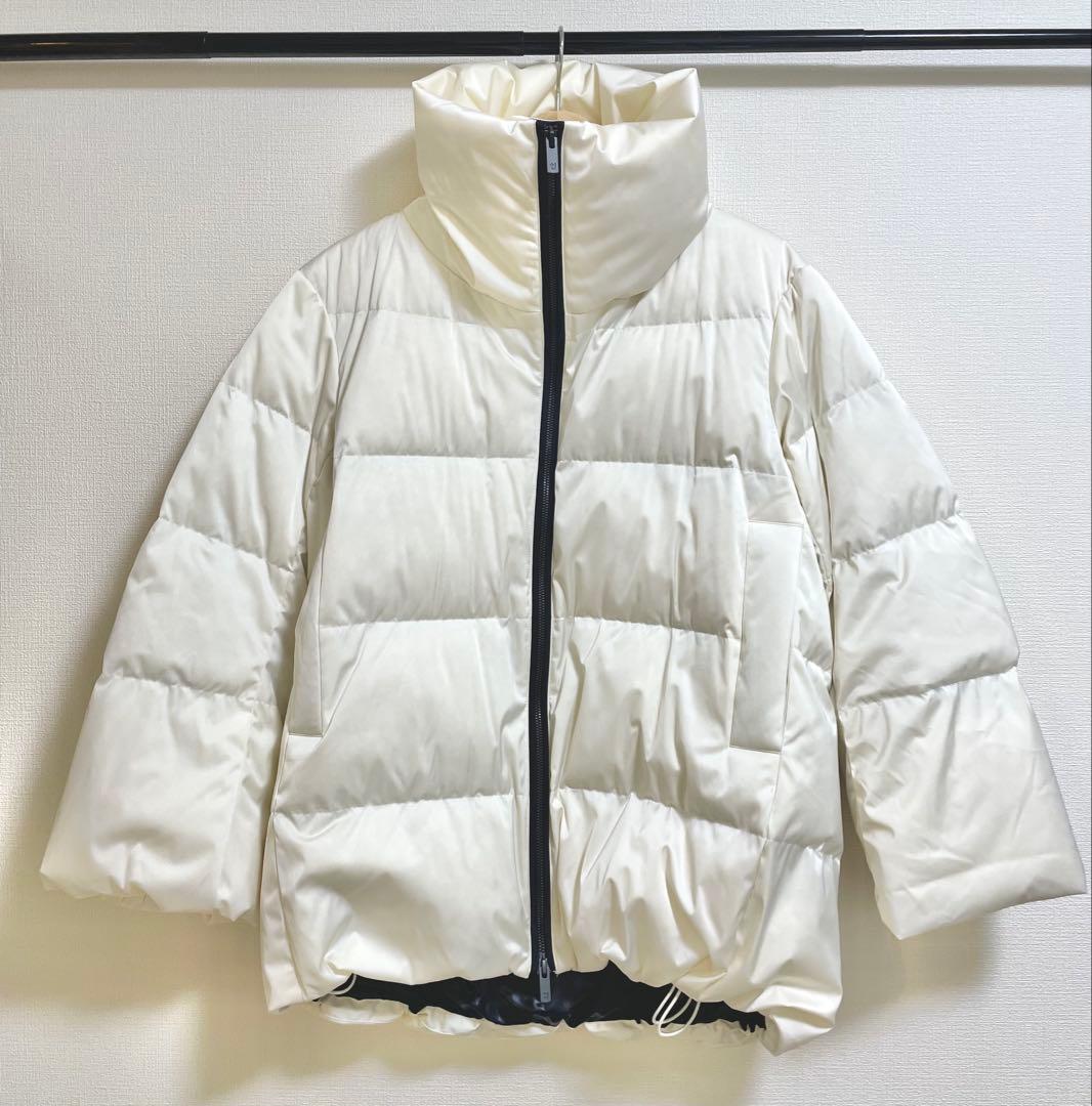 カ*ー様 ユニクロ＋Jジルサンダーコラボ　ダウンボリュームジャケット　ホワイトS