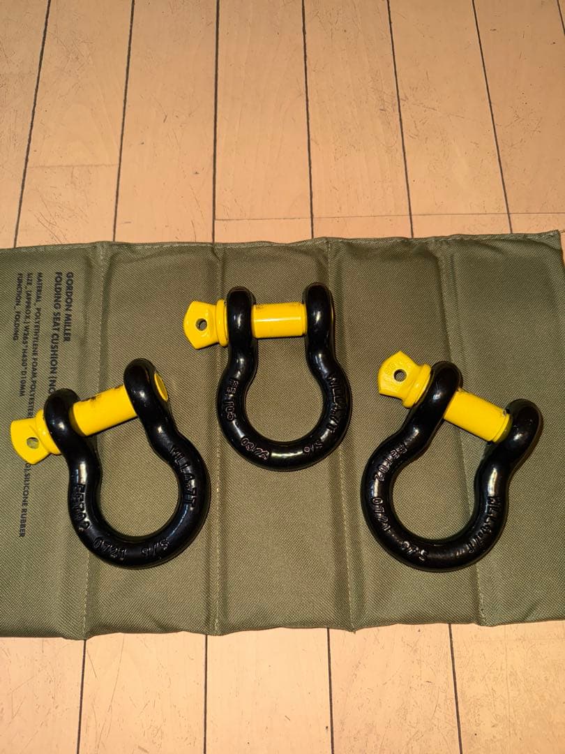 タイガーシャックル 使用荷重4.7トン 3/4 3つセット