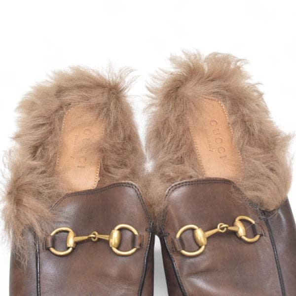 グッチ ホースビット プリンスタウン フラットシューズ 36.5(約23.5cm