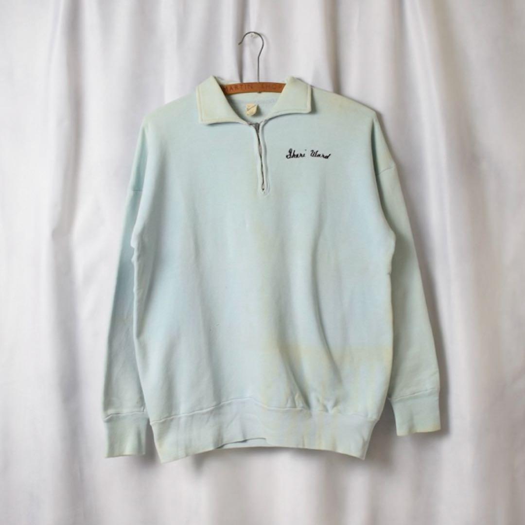 60s ヴィンテージ ハーフジップ トレーナー スウェット SPORTSWEAR
