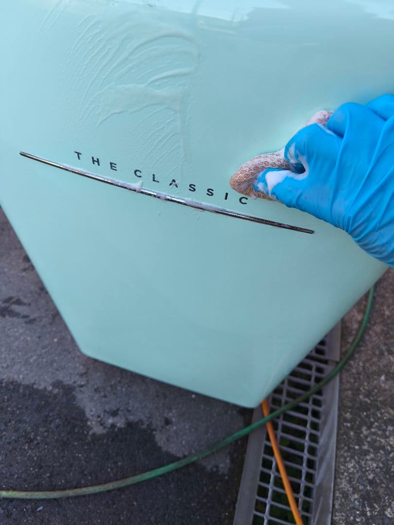 関東限 条件にて無料配送 ヨーロピアン レトロ冷蔵庫 DAEWOO 1ドア冷蔵庫