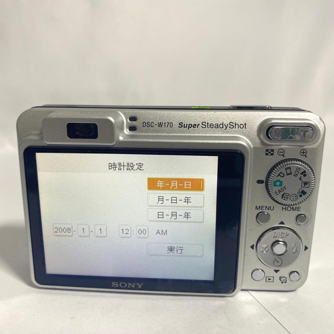 SONY Cyber-shot DSC-W170 コンパクトデジタルカメラ