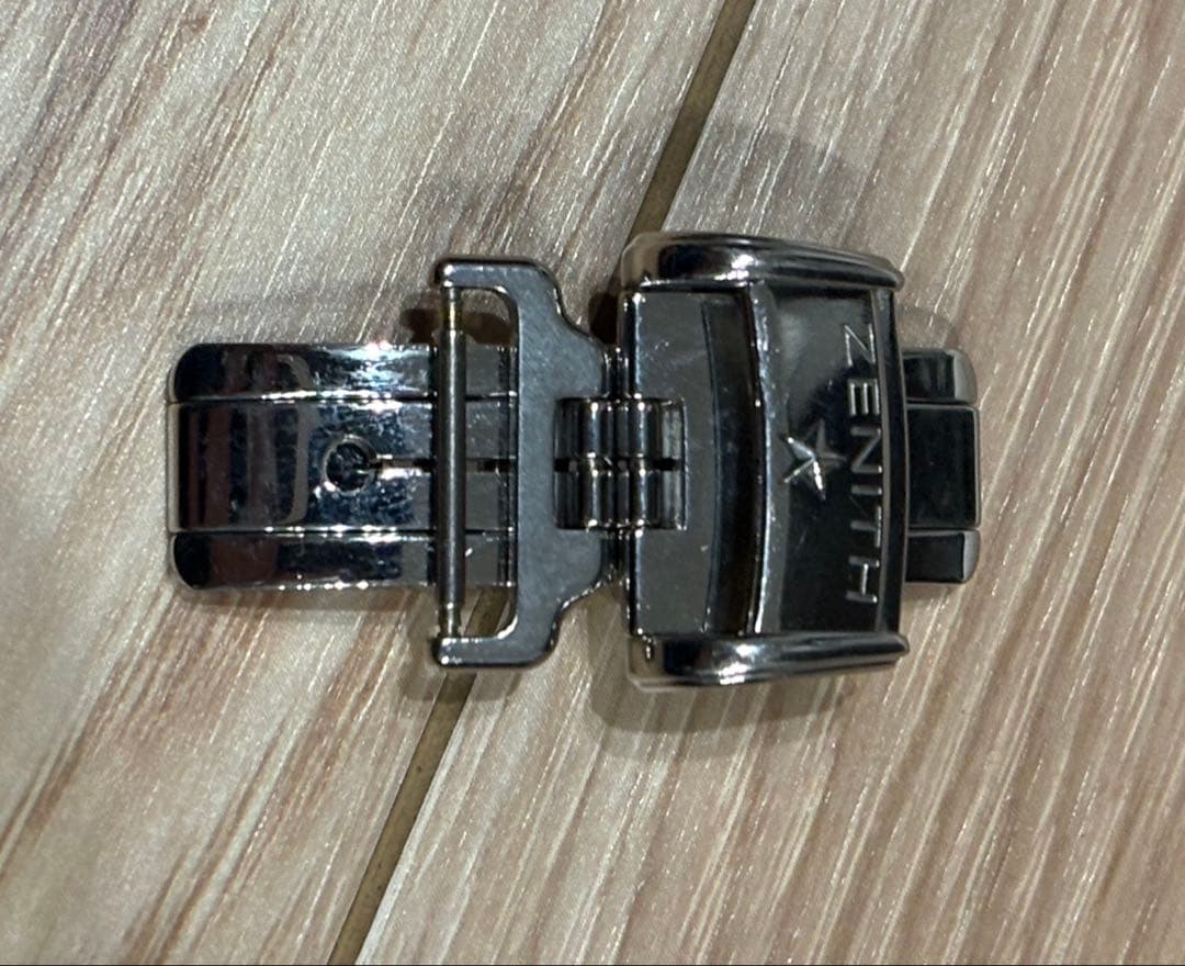 ZENITH ステンレススチール 時計バンドバックル