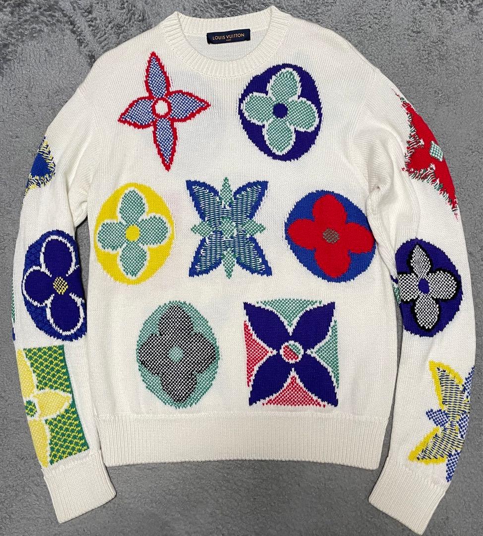 本日限定価格　ルイヴィトン　モノグラム総柄　ニット