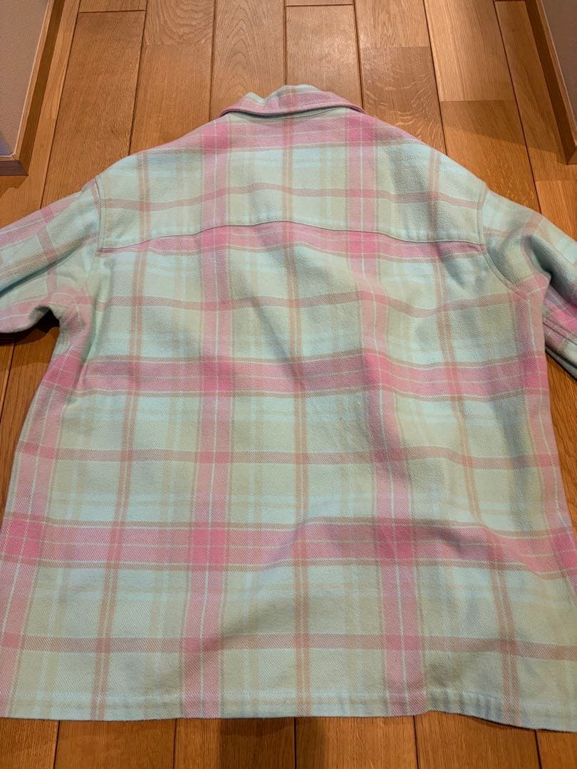 CHALLENGERチェック柄フランネルシャツ Lサイズ