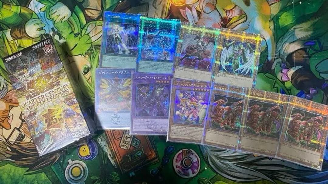 クォーターセンチュリーアートコレクションシュリンク付き＋25thレアカードセット