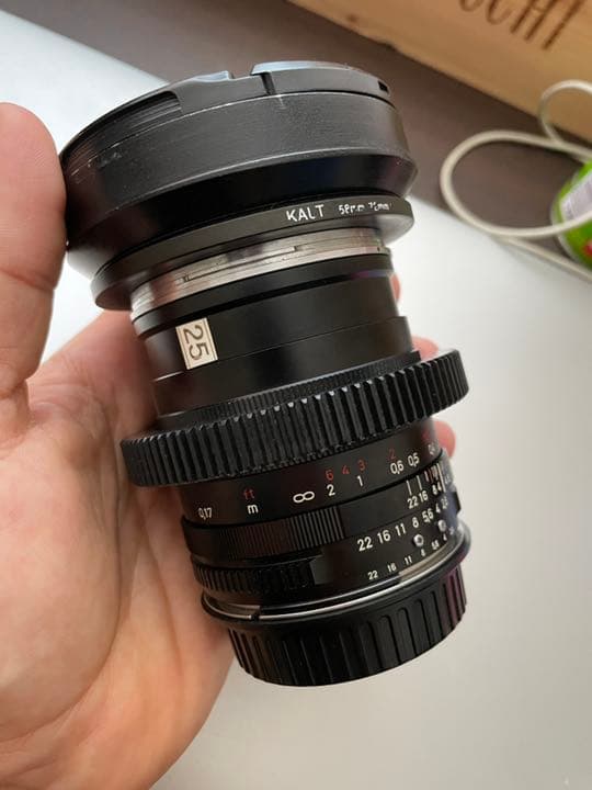 レンズ(ズーム) Zeiss ZF 25mm f/2.8 Cinemod