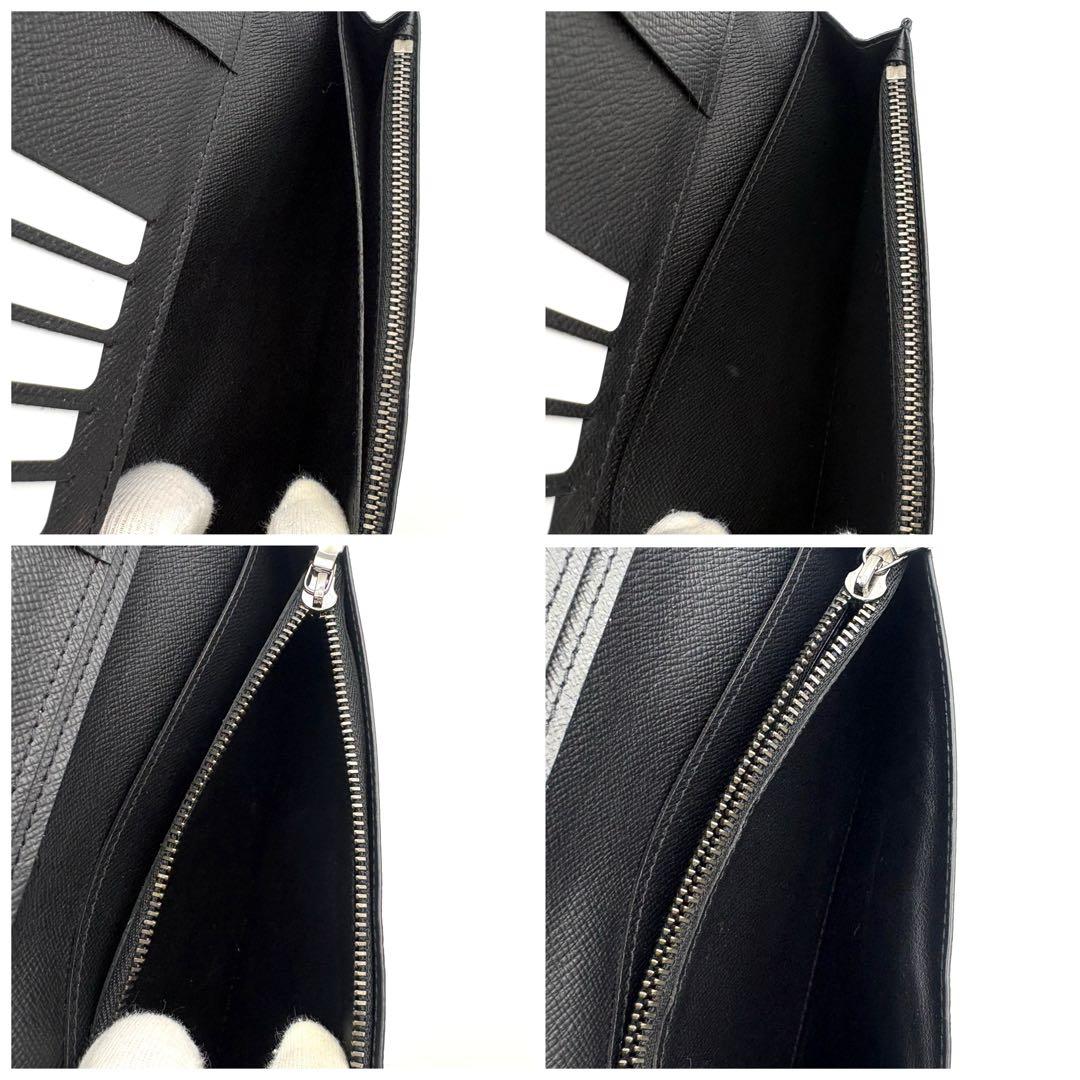 【極美品・新型】ルイヴィトン モノグラム エクリプス ポルトフォイユブラザ 箱付