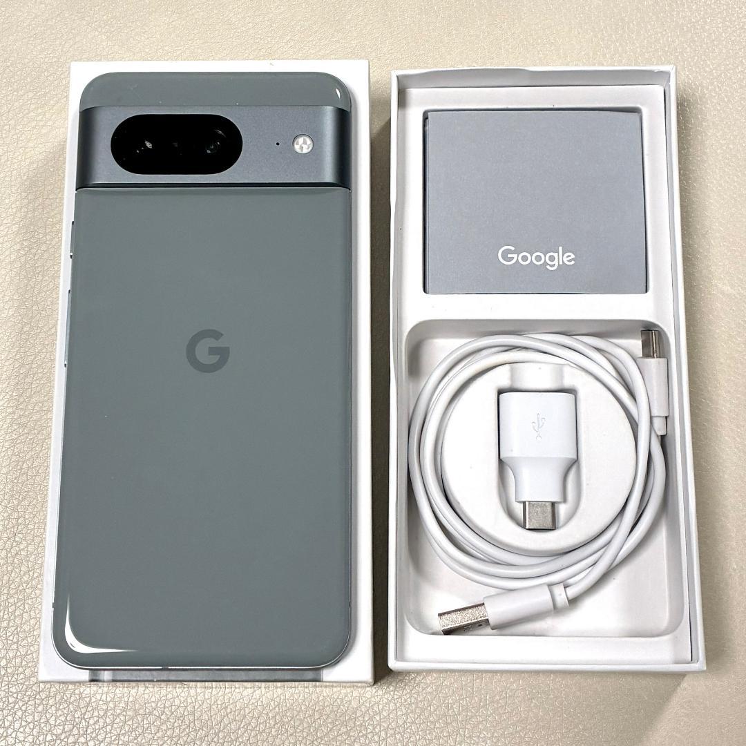 Google Pixel 8 ヘーゼル 美品 128GB SIMフリー