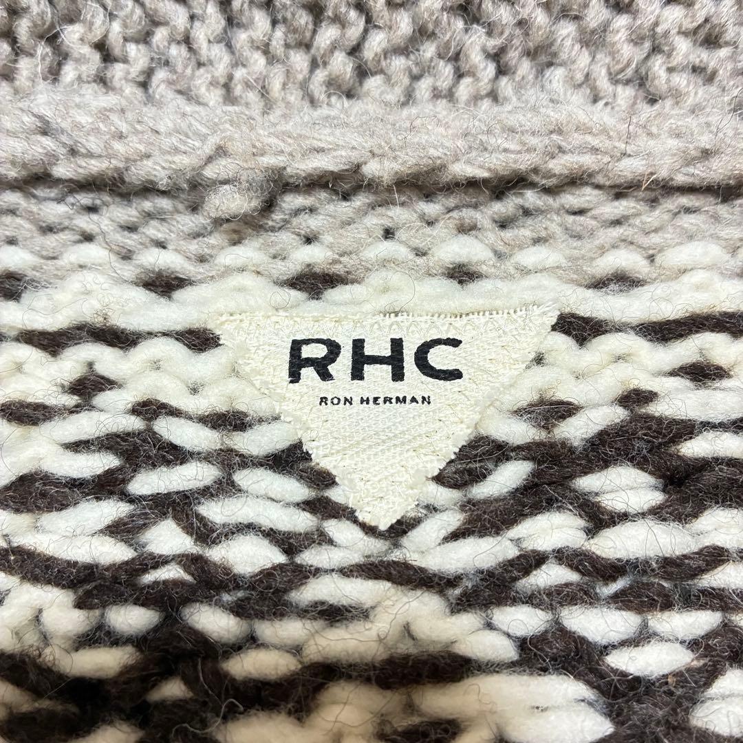 【美品】Ron Herman カウチンニット 星 フラミンゴ S