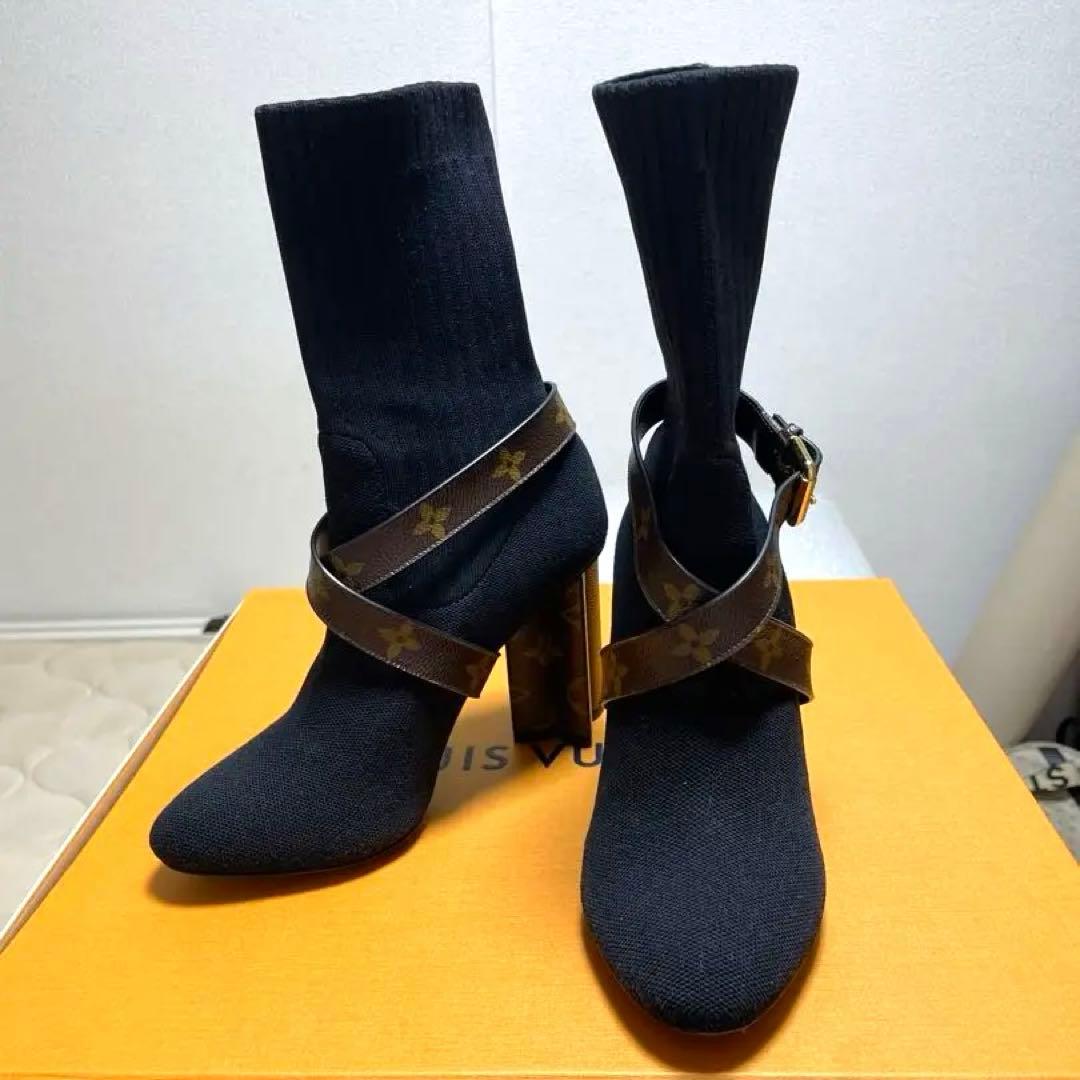 み*ー様 ルイヴィトン ブーツ37 1/2