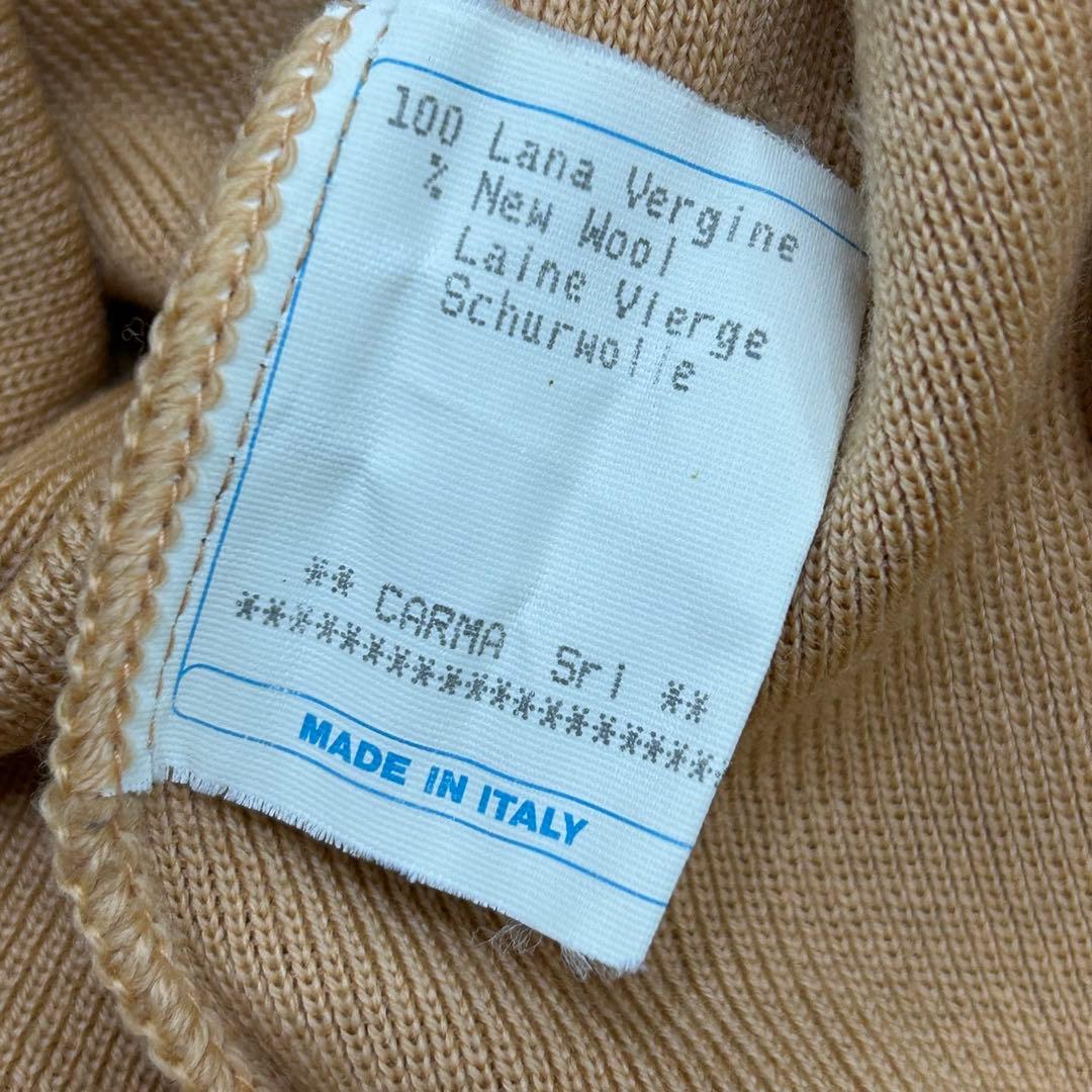 1981AW Giorgio Armani / フリンジ ニット トップ