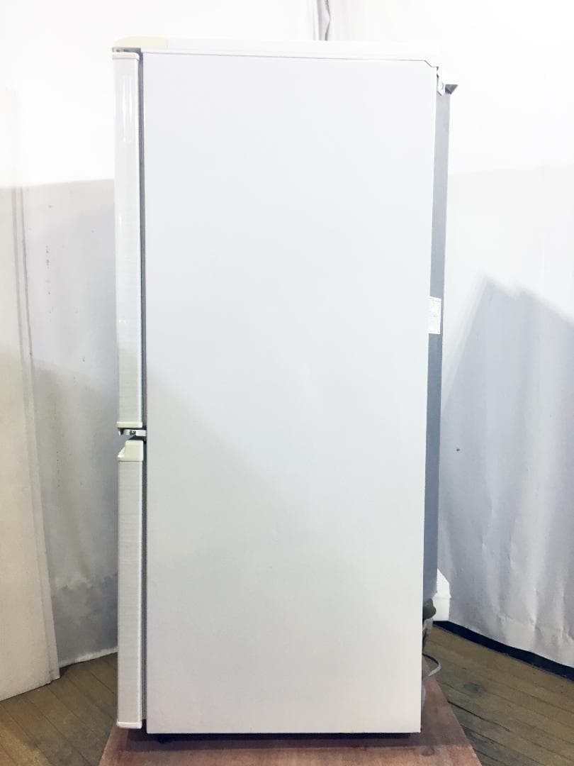 \"送料無料★◆中古★SHARP 137L 冷蔵庫【SJ-14W-W】