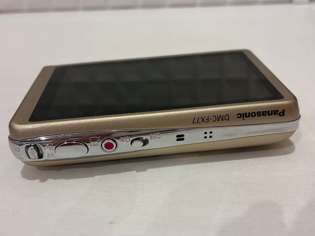 LUMIX DMC-FX77 ゴールド 本体 充電器 バッテリー