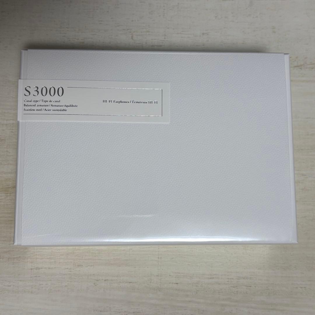 【新品未開封】final S3000 FI-S3BSSD 有線イヤホン