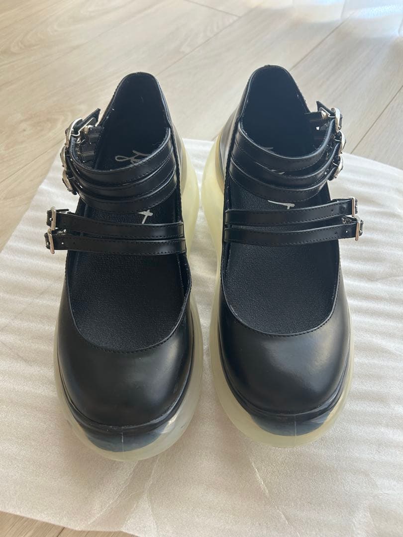 JENNYFAX×grounds ミキオサカベ ストラップシューズ